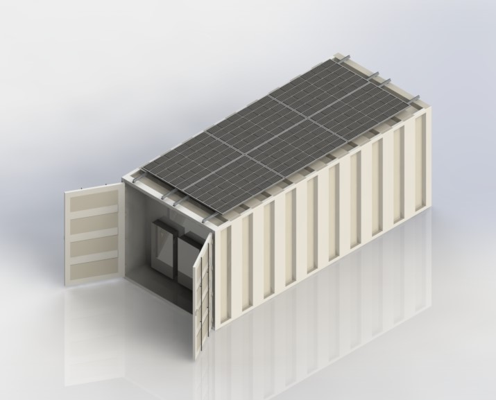 A0003694-SCIF 太阳能设计与20英尺集装箱